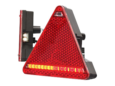 LED-TAKAVALO "KOLMIO" 10-36V VAS. 145X163X63MM - LED-Perävaunuvalaisimet - 1606-27724 - 1