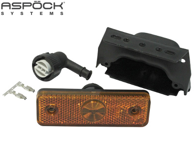 LED-ÄÄRIVALO 24V KELT. ASPÖCK FLATPOINT I - Keltaiset äärivalot - 1608-4864 - 1