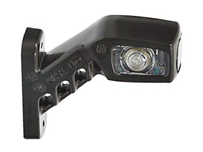 WAS LED-ÄÄRIVALO KUMIVARSI OIKEA 12/24V KIRKAS/PUN/KELT - Kumivarsi äärivalot - 1606-27784 - 1