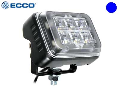 LED VAROITUSVILKKU 10-30V SININEN # - LED-varoitusvalo - 1603-497044 - 1