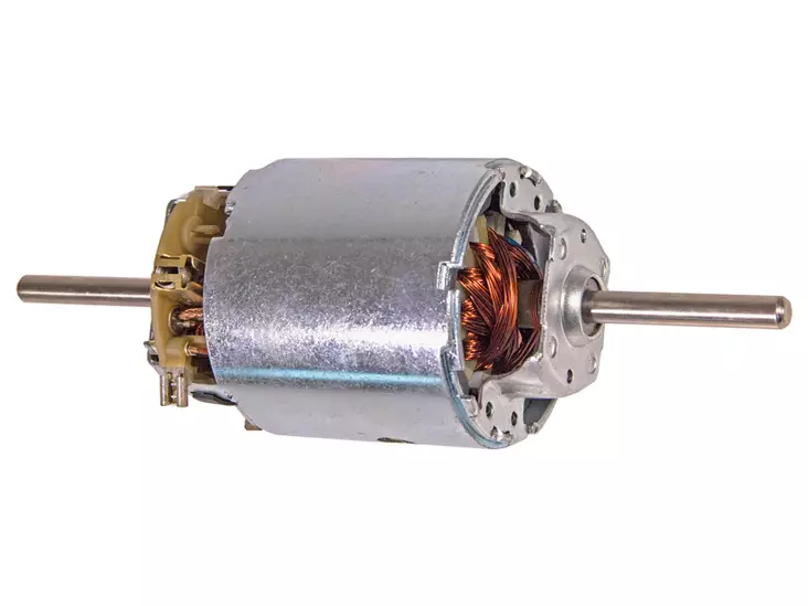 LÄM.MOOT. 24V 2X8MM/73MM - Puhallinmoottorit ja vastukset ym - 9000-1424 - 2