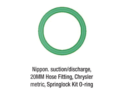 O-RENGASSARJA SIS 10 KPL - Ilmastoinnin huolto-osat, O-renkaat - 1352-5682024 - 1