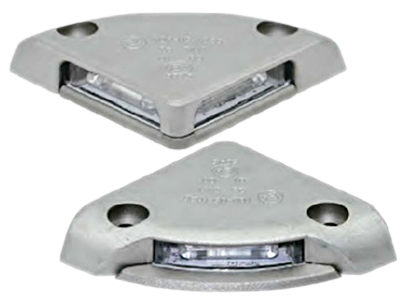 PERÄLAUDAN LED-VAROITUSVALO 12-24V # - LED-varoitusvalo - 1603-300684 - 1