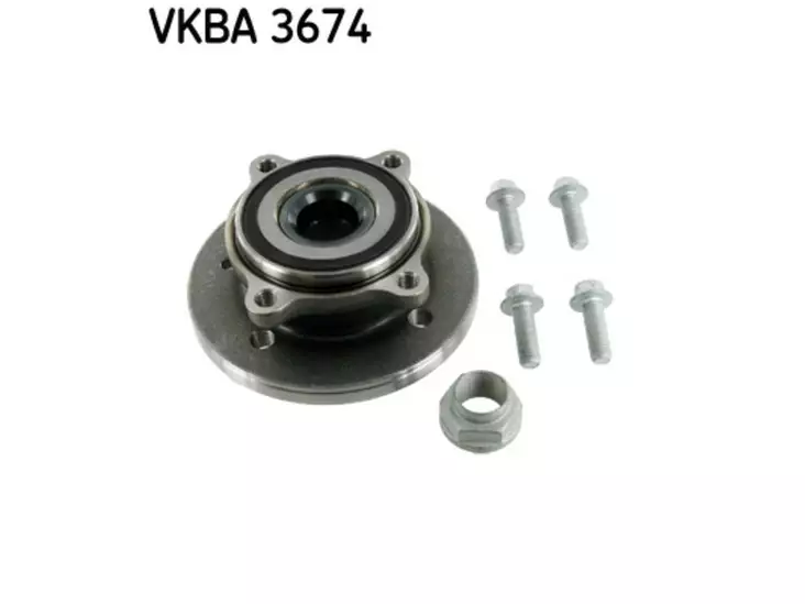 PYÖRÄNLAAKERISARJA SKF, ETU, MINI - Pyöränlaakerisarjat - VKBA3674 - 1