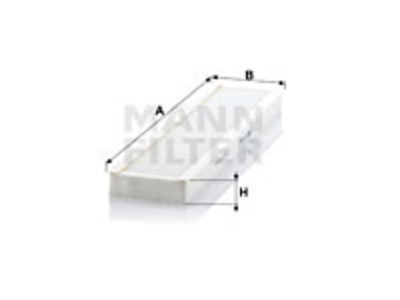 RAITISILMASUODATIN MANN, BMW - Raitisilmasuodattimet - 1482-CU4624 - 1