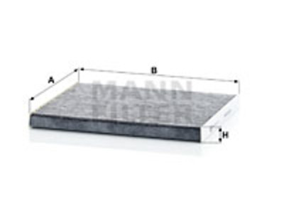 RAITISILMASUODATIN MANN, HYUNDAI - Raitisilmasuodattimet - 1482-CUK24004 - 1
