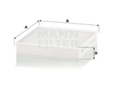 RAITISILMASUODATIN MANN, MB GLE/GLS 2018- - Raitisilmasuodattimet - 1482-CU19014 - 1