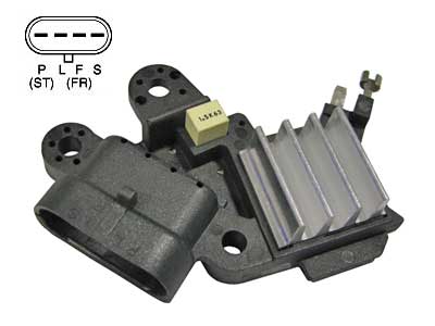 SÄÄDIN DELCO AD230,AD244 GM 01-06 - Lataus-säädin - 2006-1964 - 1