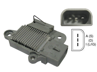 SÄÄDIN FORD 4G F6DY10316A - Lataus-säädin - 2010-1924 - 1