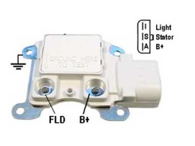 SÄÄDIN FORD F4ZU-10316AA - Lataus-säädin - 2010-1824 - 1