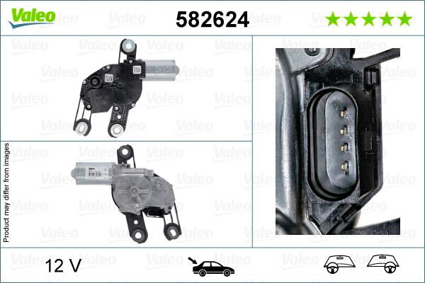TAKAL.PYYHK.MOOT. VW GROUP - Pyyhkijänmoottorit merkkikohtaiset - 1562-582624 - 1
