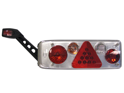 TAKAVALO HELLA LED EASYCONN II VAS ÄÄRIVAL+PISTOKE - RK perävaunuvalaisimet - 1608-4764 - 1