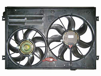 VAPAATUUL. AUDI,VW TUPLAPUH. 150/220W - Vapaatuulettimet ja vastukset merkkihaku - 9033-19134 - 1