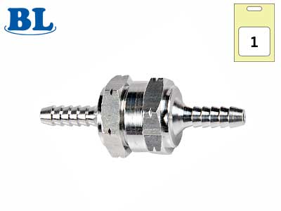 VÄLIVENTTIILI 6MM PUTK. - Banjopultit, -liittimet ja venttiilit - 29-3104 - 1