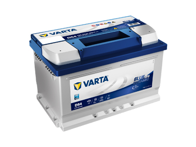 Varta D54 Blue Dynamic EFB käynnistysakku 12V 65Ah 650A -/+ - VARTA vene- ja vapaa-ajan akut - 1810-D54 - 1