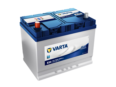 Varta E24 Blue Dynamic käynnistysakku 12V 70Ah 630A +/- - VARTA käynnistysakut - 1810-E24 - 1