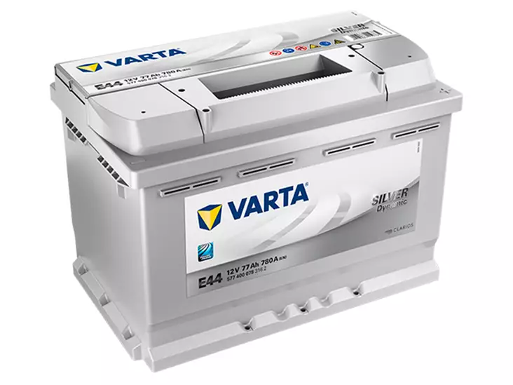 Varta E44 Silver Dynamic käynnistysakku 12V 77Ah 780A -/+ - VARTA käynnistysakut - 1810-E44 - 2
