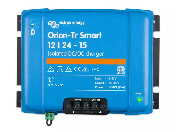 Victron Energy Orion-TR Smart DC-DC Laturi - 12/24 15A (360W) Eristetty - DC - DC muuntimet - 1702-87414 - 1