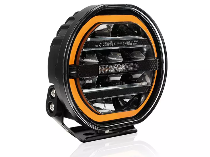 W-Light Fury 7" pyöreä led-lisävalo - Pyöreät lisävalot - 1605-NS3874 - 1