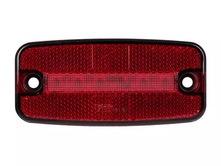 Truckvision led-äärivalo 110x50mm - punainen 12-24V - Punaiset äärivalot - 1608-0944 - 1