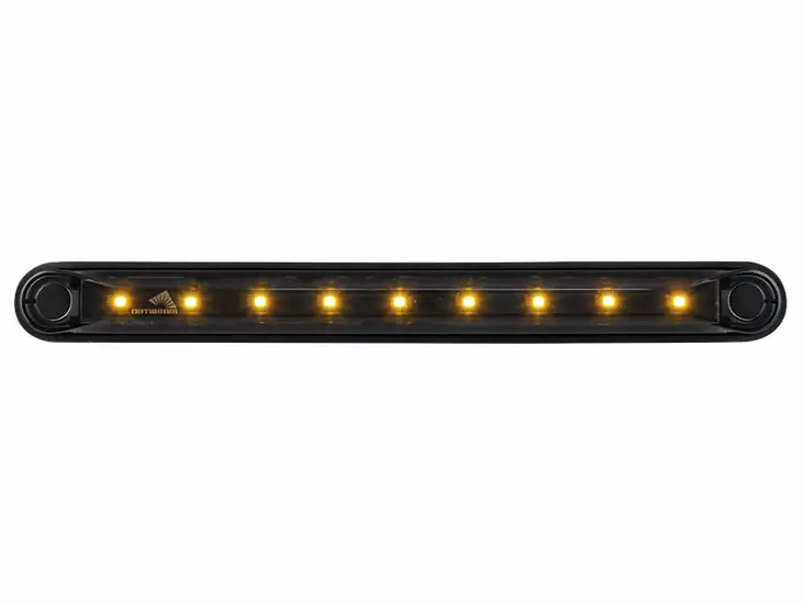 Optibeam Dark Phantom pitkä led-äärivalo 12-24V - Keltainen - Keltaiset äärivalot - 1608-3214 - 1