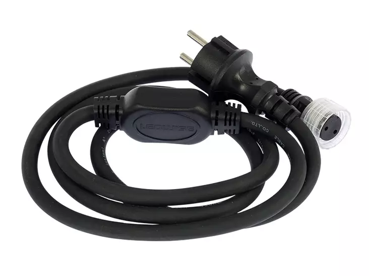 Ledwise Work verkkoliitäntäpistoke led-valonauhalle (max.50m) - LED-valonauhat - 1700-AT114 - 1