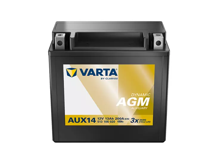 VARTA DYNAMIC AUX 13AH 200A 150X87X146MM +/- - VARTA vene- ja vapaa-ajan akut - 1820-AUX14 - 1