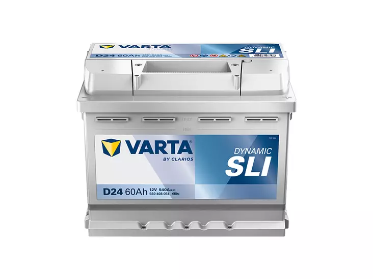 VARTA DYNAMIC SLI 60AH 540A 242X175X190MM -/+ - VARTA käynnistysakut - 1820-D24 - 1