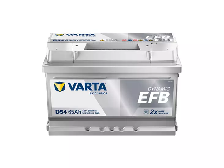 VARTA DYNAMIC EFB 65AH 650A 278X175X175MM -/+ - VARTA käynnistysakut - 1820-D54 - 1