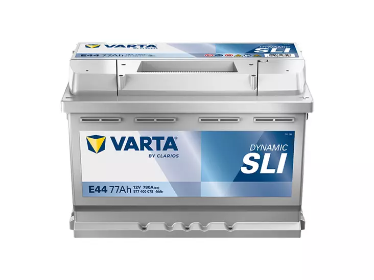 VARTA DYNAMIC SLI 77AH 780A 278X175X190MM -/+ - VARTA käynnistysakut - 1820-E44 - 1