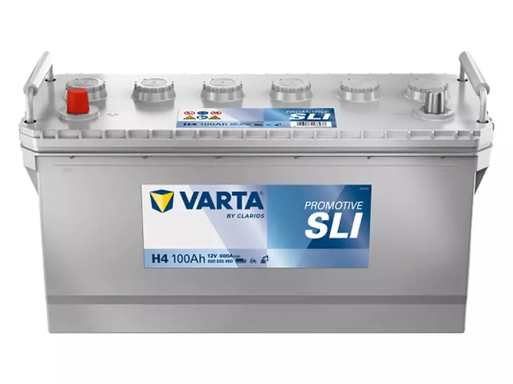 VARTA PROMOTIVE SLI 100AH 600A 413X175X220MM +/- - VARTA hyötyajoneuvojen akut - 1820-H4 - 1