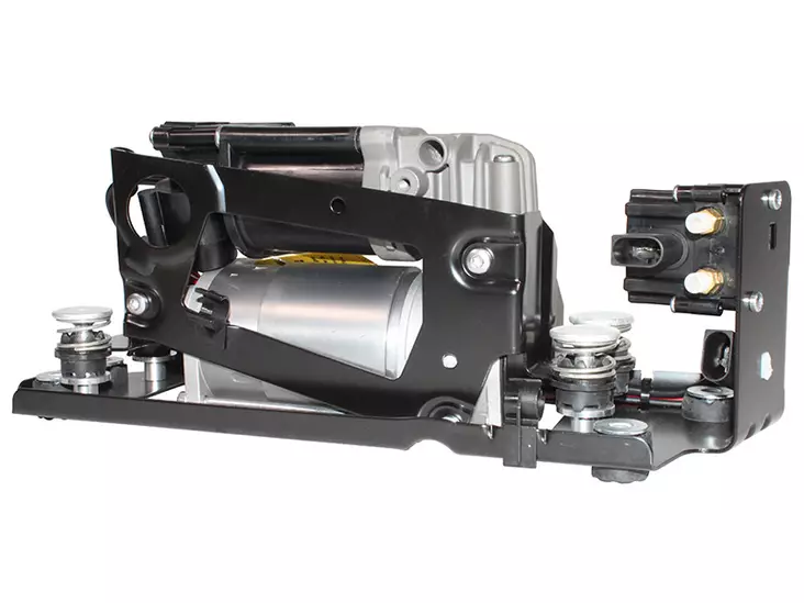 Ilmajousituksen kompressori 12V täydellinen - BMW 5-sarja (F10,F11) / 7-sarja (F01-F04) - Ilmajousitus - 1851-00014 - 1