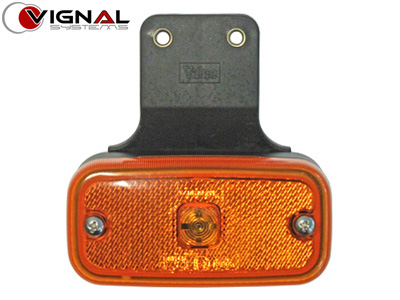 ÄÄRIVALO VIGNAL 110X55X34 BA9S KIINNIKEJALALLA - Keltaiset äärivalot - 1608-5114 - 1