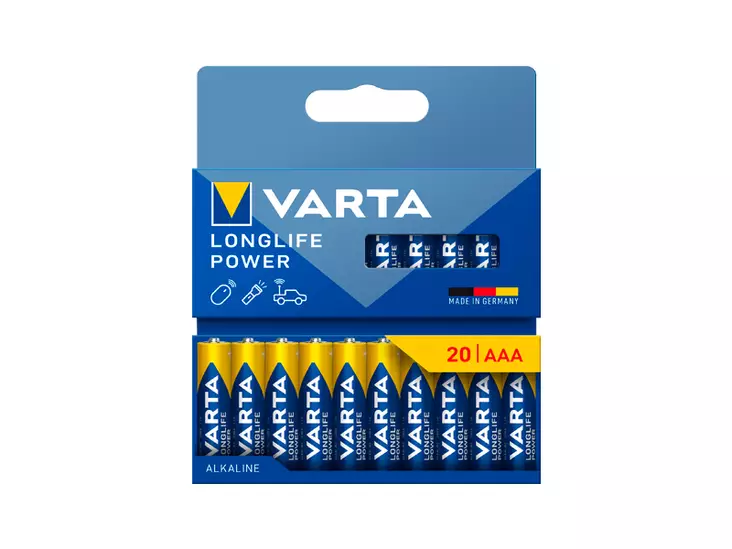 VARTA LONGLIFE POWER AAA PARISTO 20KPL - AAA paristot - 1811-8740724 - 2