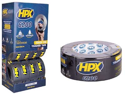 12 KPL MONITOIMITEIPPI MUSTA 6200 HPX 48MMX25M - Teipit - 1710-DP0025 - 1