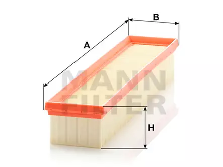 ILMANSUODATIN MANN, RENAULT# - Ilmansuodattimet - 1482-C3875 - 1