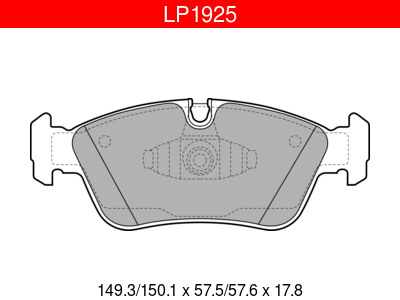 JARRUPALASARJA DELPHI ETU, BMW - Jarrupalasarjat - LP1925 - 1