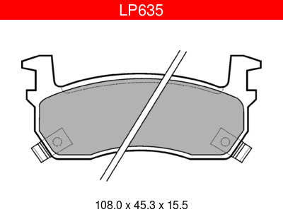 JARRUPALASARJA DELPHI ETU, NISSAN - Jarrupalasarjat - LP635 - 1