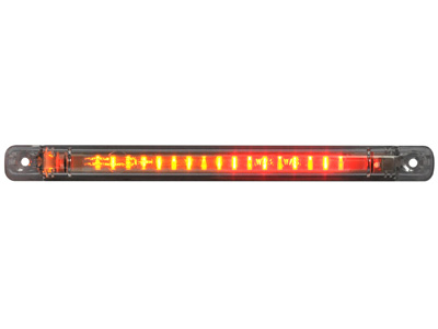 LED-TAKAVALO 24CM 12/24V PARKKI-JARRU-VILKKU (2M JOHTO) - LED-takavalot, muut muodot - 1606-27725 - 1