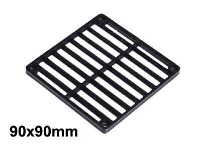 RITILÄ 90 X 90MM MUSTA - Lisälämmittimet - 9000-1055 - 1