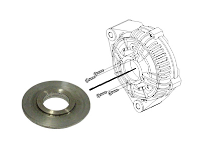 VÄLIRENGAS VOLVO HP - Laturin muut osat - 1120202505 - 1