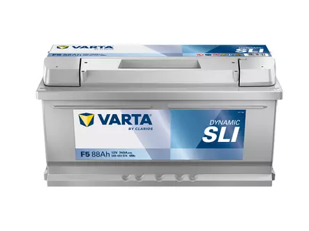 VARTA DYNAMIC SLI 88AH 740A 353X175X175MM -/+ - VARTA käynnistysakut - 1820-F5 - 1