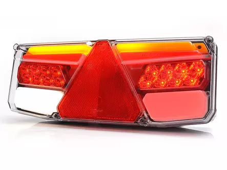 TAKAVALO PERÄV. OIKEA LED NEON 12/24V / 350X131X81MM - LED-Perävaunuvalaisimet - 1606-27895 - 2