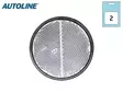 AUTOLINE HEIJASTINPARI PYÖREÄ Ø70MM KIRKAS LIIMATTAVA - Ajoneuvoheijastimet ja kilvet - 1606-16105 - 1