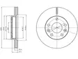JARRULEVY DELPHI, 2 KPL / PKT, ETU, DACIA DUSTER - Jarrulevyt - BG4455 - 1