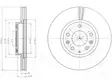 JARRULEVY DELPHI, 2 KPL / PKT, ETU, MAZDA 6 - Jarrulevyt - BG4255 - 1