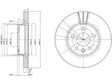 JARRULEVY DELPHI, 2 KPL / PKT, ETU, VAG - Jarrulevyt - BG3025 - 1