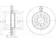 JARRULEVY DELPHI, 2 KPL / PKT, TAKA, ALFA - Jarrulevyt - BG3995 - 1