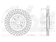 JARRULEVY SBS, 2 KPL/PKT, ETU, CITROEN, DS, PEUGEOT - Jarrulevyt - 88-1685 - 3