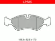 JARRUPALASARJA DELPHI ETU, DAEWOO, OPEL - Jarrupalasarjat - LP585 - 1